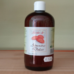 Aceite de almendras dulces, 500 ml