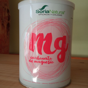 Carbonato de magnesio en polvo, 150 gr.